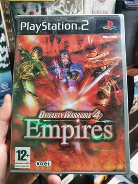 НАБОР DYNASTY WARRIORS 4 EMPIRES PS2 3xA