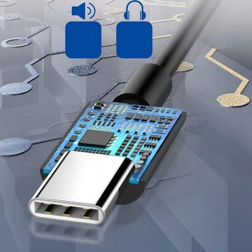 КАБЕЛЬ-АДАПТЕР USB TYPE C MINI JACK 3,5 мм AUX