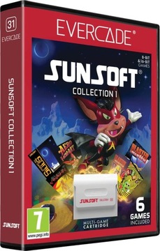 EVERCADE #31 - Zestaw gier Sunsoft Col. 1