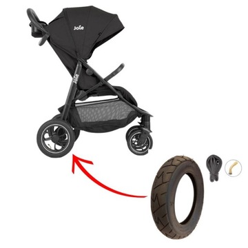 OPONA i dętka GW do wózka Joie Litetrax Air 10x1.75x2 (47-152)