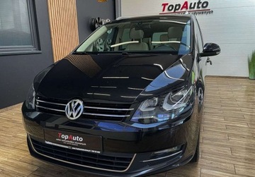 Volkswagen Sharan II Van 2.0 TDI CR BMT 177KM 2014 Volkswagen Sharan 2.0 TDI 177KM DSG 2x elektryczne drzwi panorama7 osobowy, zdjęcie 12