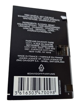 DAVIDOFF Cool Water REBORN образец 1,2 мл edp