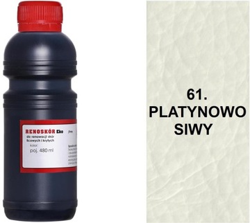 PLATYNOWA 61 FARBA RENOSKÓR 480 ml DO DETALINGU SKÓRZANEJ TAPICERKI G12-85