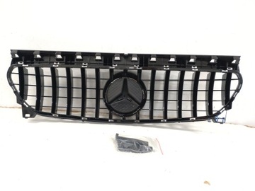 Mercedes CLA W117 GT 2016 Решетка радиатора - ПОЛНЫЙ ЧЕРНЫЙ