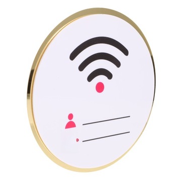 ZNAK WIFI NIESTANDARDOWE BIURO ZNACZY POKÓJ GOŚCINNY