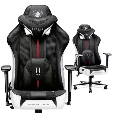 Diablo стулья X-Player 2.0 King Size Arechair Black and White