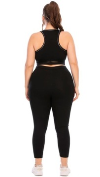 ВЕРХНИЙ КОМПЛЕКТ ЛЕГГИНСОВ ДЛЯ ТРЕНАЖЕРНОГО ЗАЛА ПЛЮС РАЗМЕРА