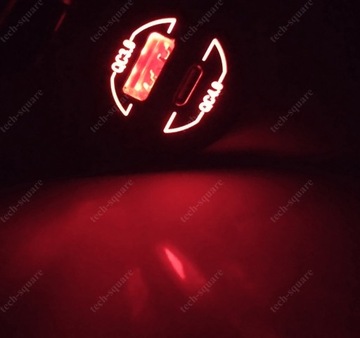 Gniazdo montażowe USB Fast Charger QC3.0 + QC4.0 12/24V 5A 60W