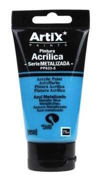 FARBA AKRYLOWA NIEBIESKA 75 ML. METALICZNA