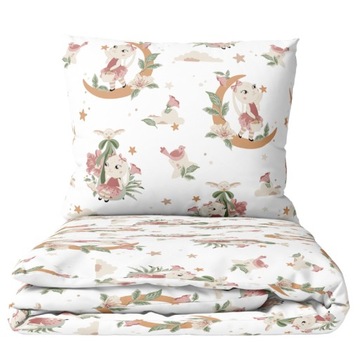 POŚCIEL DO ŁÓŻECZKA 120X60 DZIECIĘCA NIEMOWLĘCA 2 ELEMENTY PRODUKT POLSKI