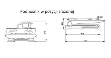 Подъемник для ванны COMFORT PLUS, новый, с обивкой