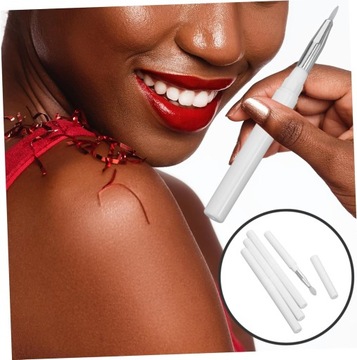 ADOCARN 4 Двухсторонний силиконовый аппликатор для теней для век с силиконовой вставкой