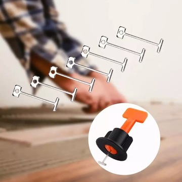 СМЕННЫЕ ШТИФТЫ СИСТЕМА ВЫРАВНИВАНИЯ ПЛИТКИ 100 шт.