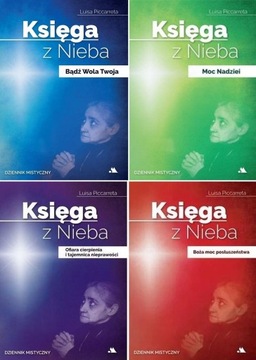 KSIĘGA Z NIEBA Luisa Piccarreta Tomy 1-4 Komplet