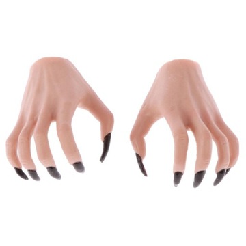 2 модели когтей в масштабе 1/6 для женщин ростом 12 дюймов.