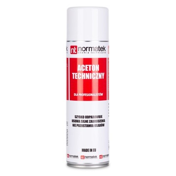 ACETON TECHNICZNY ROZPUSZCZALNIK ZMYWACZ SPRAY 500