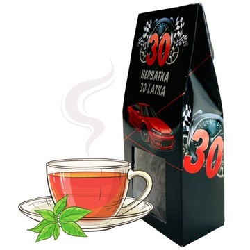 30 lat HERBATA prezent urodzinowy 18 30 40 60 70 urodziny trzydziestolatka