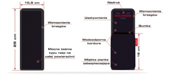 Премиальный чехол для автомобильного огнетушителя на липучке.
