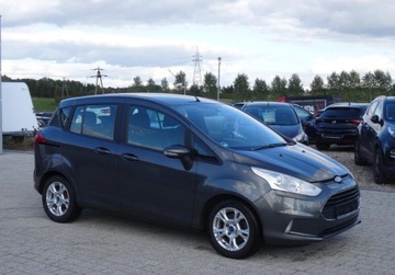 Ford B-MAX 1.0 EcoBoost 100KM 2015 Ford B-MAX 1.0 Benz. 100KM Serwis Bezwypadkowy Alu Oplacony Benzyna 100KM, zdjęcie 2
