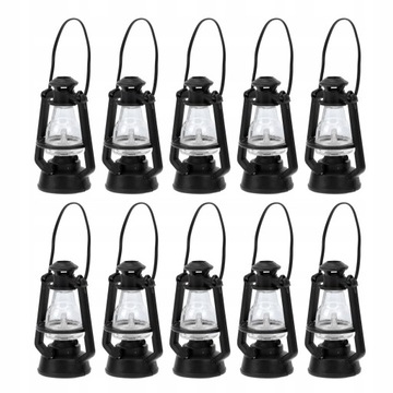 Latarnia miniaturowa lampa naftowa domek dla