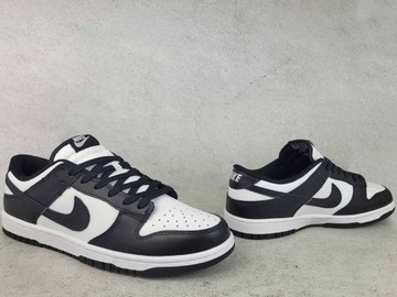 NIKE DUNK LOW RETRO PANDA DD1391 100 BUTY MĘSKIE SKATE TRAMPKI BIAŁO CZARNE