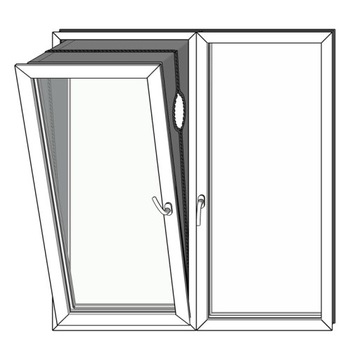 Уплотнитель для оконного портативного кондиционера Climate 4м