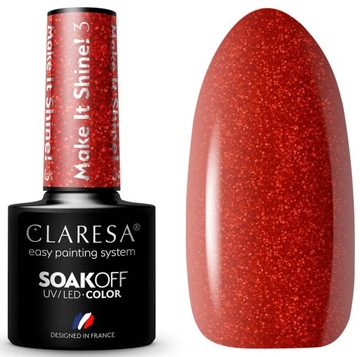 CLARESA LAKIER HYBRYDOWY MAKE IT SHINE! 3