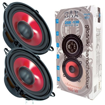 2 МОЩНЫХ НАСОВЫХ АВТОМОБИЛЬНЫХ ДИНАМИКА DAX 160 Вт 13 СМ RENAULT DACIA BMW CITROEN