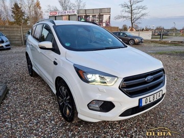 Ford Kuga II SUV Facelifting 2.0 TDCi 150KM 2017 Ford Kuga St-line Radar ACC Park Assist Pierwszy Wlasciciel 2.0 Diesel, zdjęcie 9