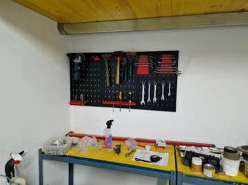 МЕТАЛЛИЧЕСКИЙ ОРГАНАЙЗЕР ИНСТРУМЕНТАЛЬНЫЙ ПАНЕЛЬ 120X60 СМ