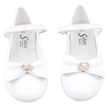 БЕЛЫЕ БАЛЕТКИ ДЛЯ ДЕВОЧЕК ДЛЯ ПРИЧАСАНИЯ ТУФЛИ ДЛЯ ПРИЧАСАНИЯ НА липучках для школы