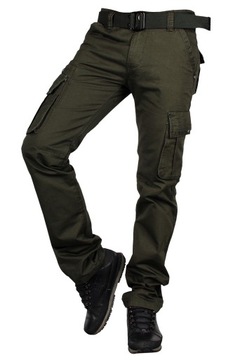 it079-4 гл. 32 РАБОЧИЕ БРЮКИ-КАРГО СВОБОДНЫЙ РЕМЕНЬ