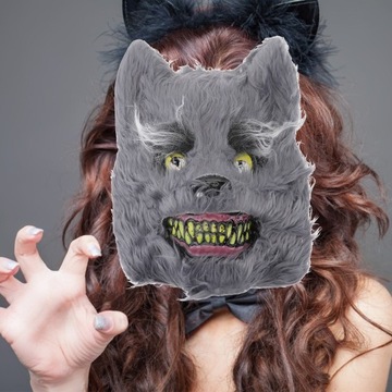 Хэллоуин Маска Ужас Кровавый Волк