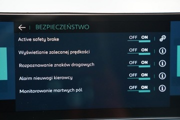 Citroen C5 Aircross SUV Plug-In Facelifting 1.6 PureTech Plug-In 225KM 2024 Citroen C5 Aircross OPER masaze FUL LED, zdjęcie 32