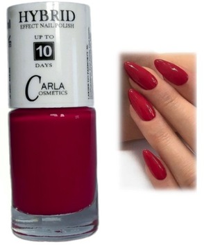CARLA HYBRID EFFECT lakier bez UV 683 Sexy Red