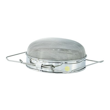 Двойное сито для меда из нержавеющей стали.