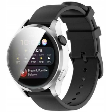 СИЛИКОНОВЫЙ МЕТАЛЛИЧЕСКИЙ КОРПУС ДЛЯ HUAWEI WATCH 3 – ЦВЕТА