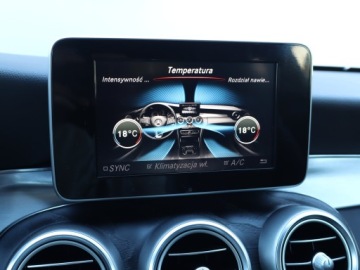 Mercedes Klasa C W205 Coupe 250 211KM 2017 Mercedes C C 250, Serwis ASO, Automat, Skóra, zdjęcie 12