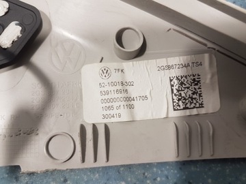 VOLKSWAGEN POLO VI 2G КРЫШКА СТОЙКИ ПРАВАЯ ПЕРЕДНЯЯ 2GS867234A