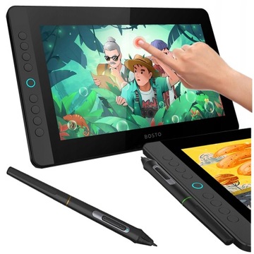 Tablet graficzny BOSTO 12HDK-T LCD 11,6 cala DOTYK DOTYKOWY dla GRAFIKA