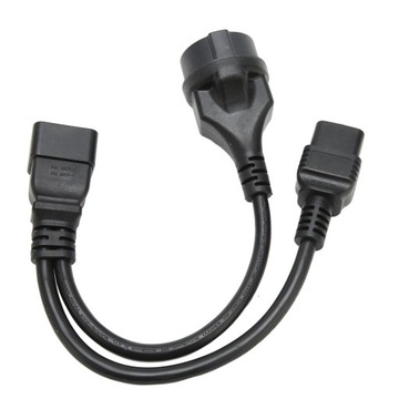 Kabel zasilający IEC320 C13 do C20 Jednorazowe