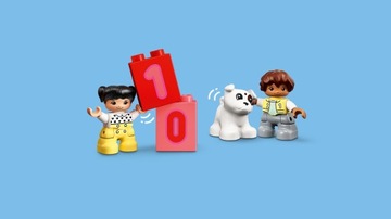 LEGO DUPLO 10954 Числовой поезд — учимся считать