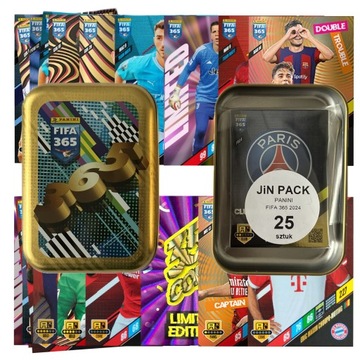 PANINI ADRENALYN XL FIFA 365 2024 MAŁA PUSZKA KARTY LIMITED