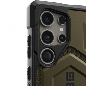 Прочный, прочный, тонкий чехол UAG Kevlar для Galaxy S24 Ultra, чехол
