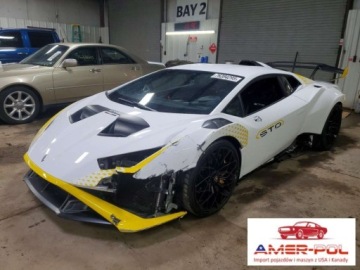 Lamborghini Huracan STO 5.2 V10 640KM 2022 Lamborghini Huracan 2022r., STO, 5.2L, od ubezpieczalni 5.2 Benzyna 639KM