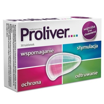 PROLIVER ORNITYNA CHOLINA WYCIĄG Z KARCZOCHA 30tab