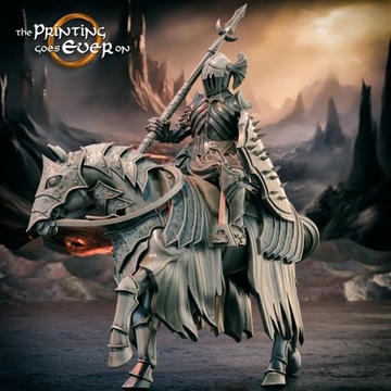 Shadow Knight Mounted Model C The Printing Goes Ev