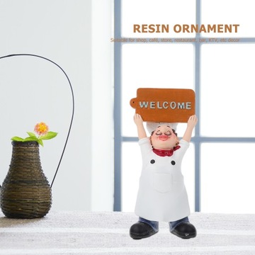 Resin Crafts Chef Добро пожаловать Практичный продукт