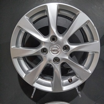 4× DISK HLINÍK OPEL OE 39182181 6.5" X 16" 4X108 ET 38