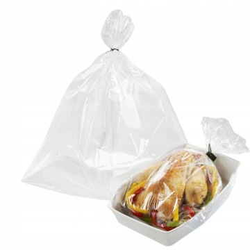 Для запекания понадобится прозрачный рукав длиной 3 метра, 300 см х 29 см, с зажимами.